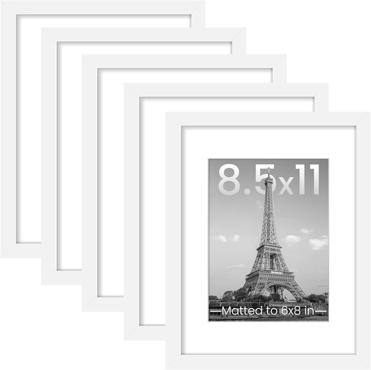 upsimples 11x14 Picture Frame Set of 5