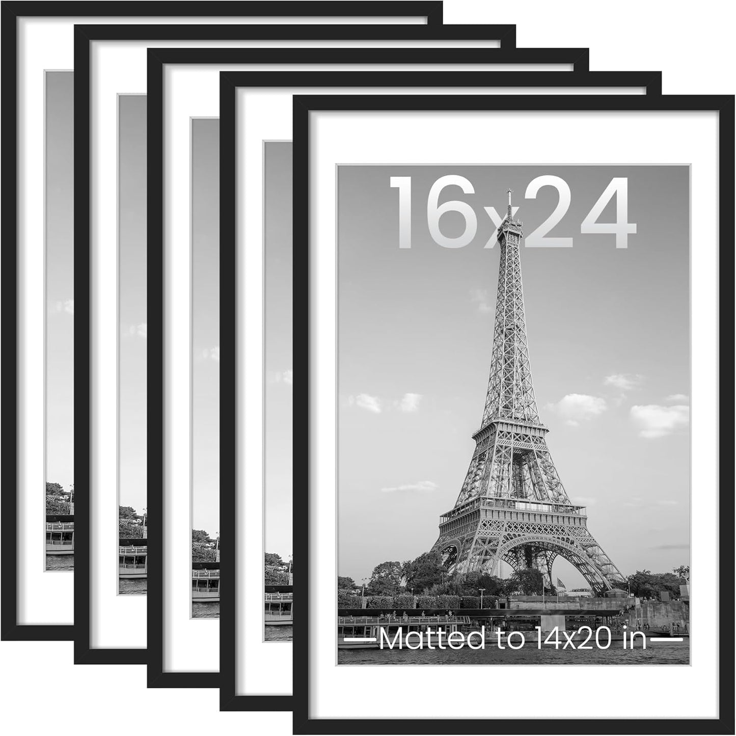 upsimples 11x14 Picture Frame Set of 5