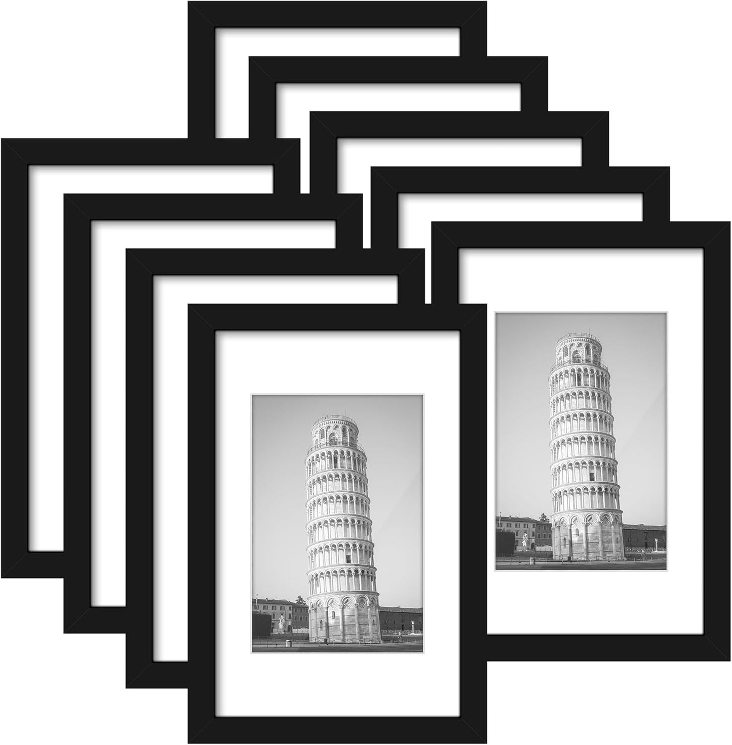 Wiscet 11x14 Picture Frame Set of 9