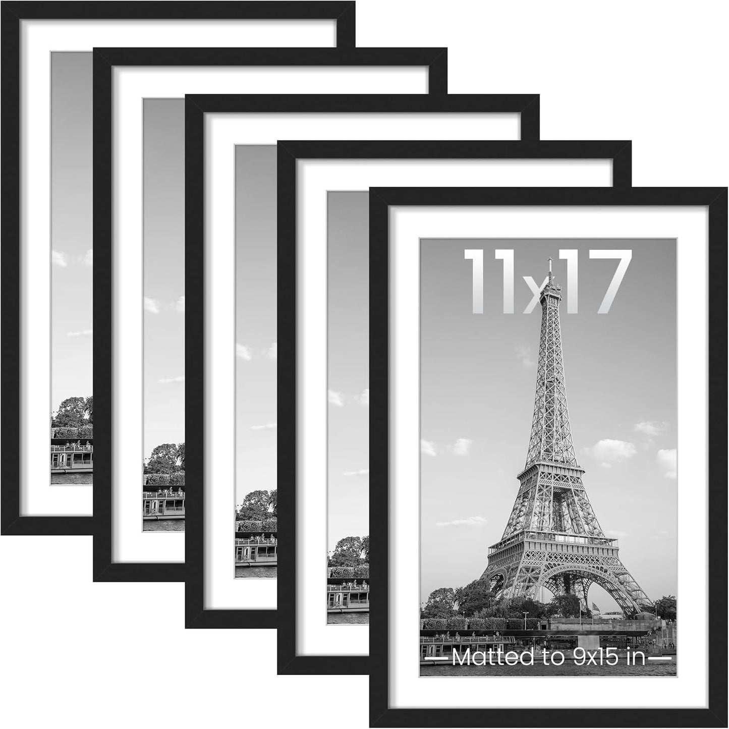 upsimples 11x14 Picture Frame Set of 5