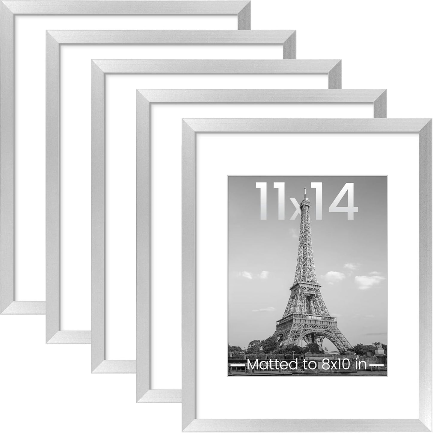 upsimples 11x14 Picture Frame Set of 5