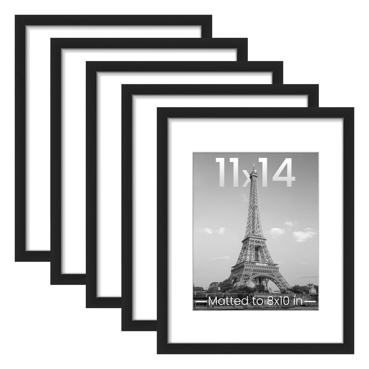 upsimples 11x14 Picture Frame Set of 5