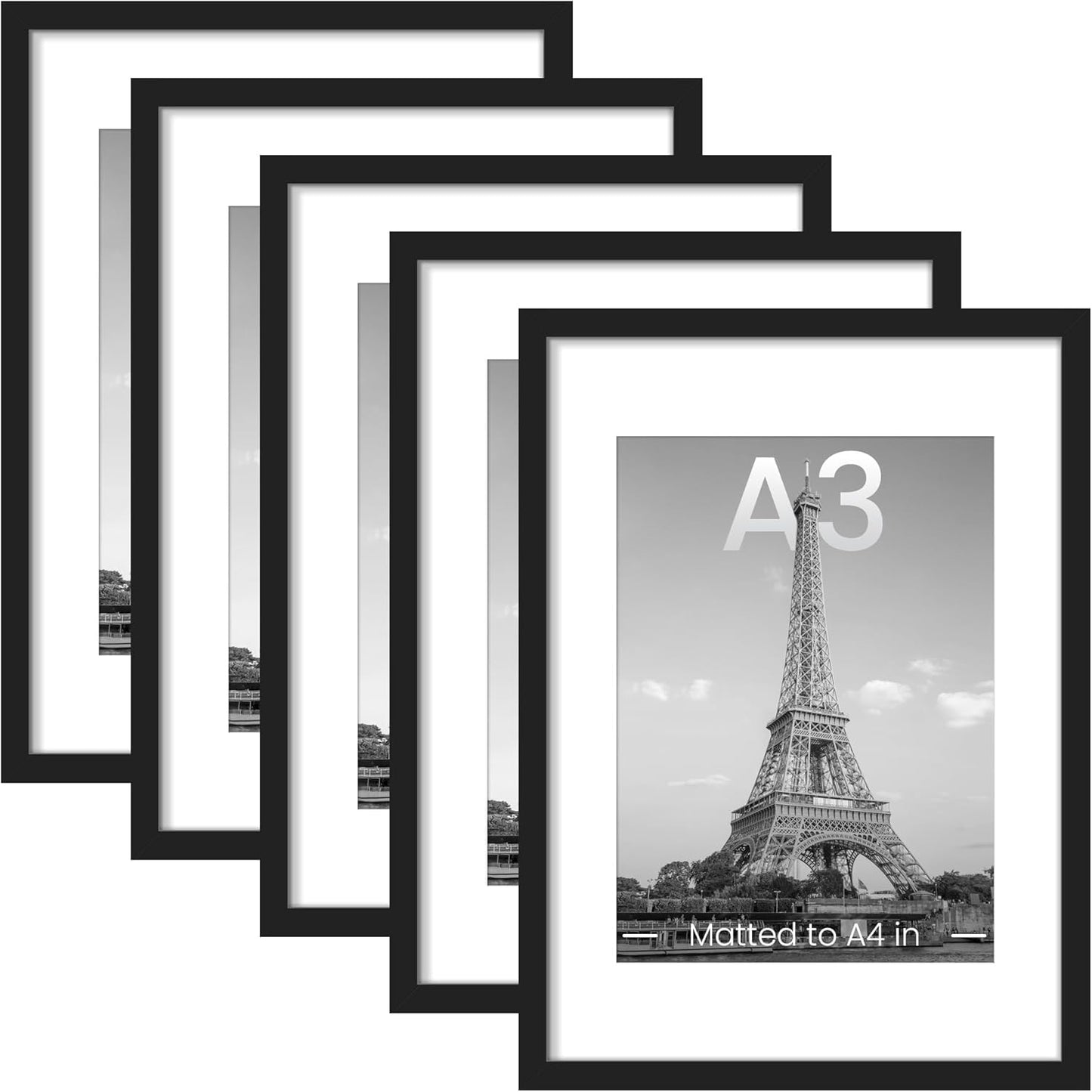 upsimples 11x14 Picture Frame Set of 5