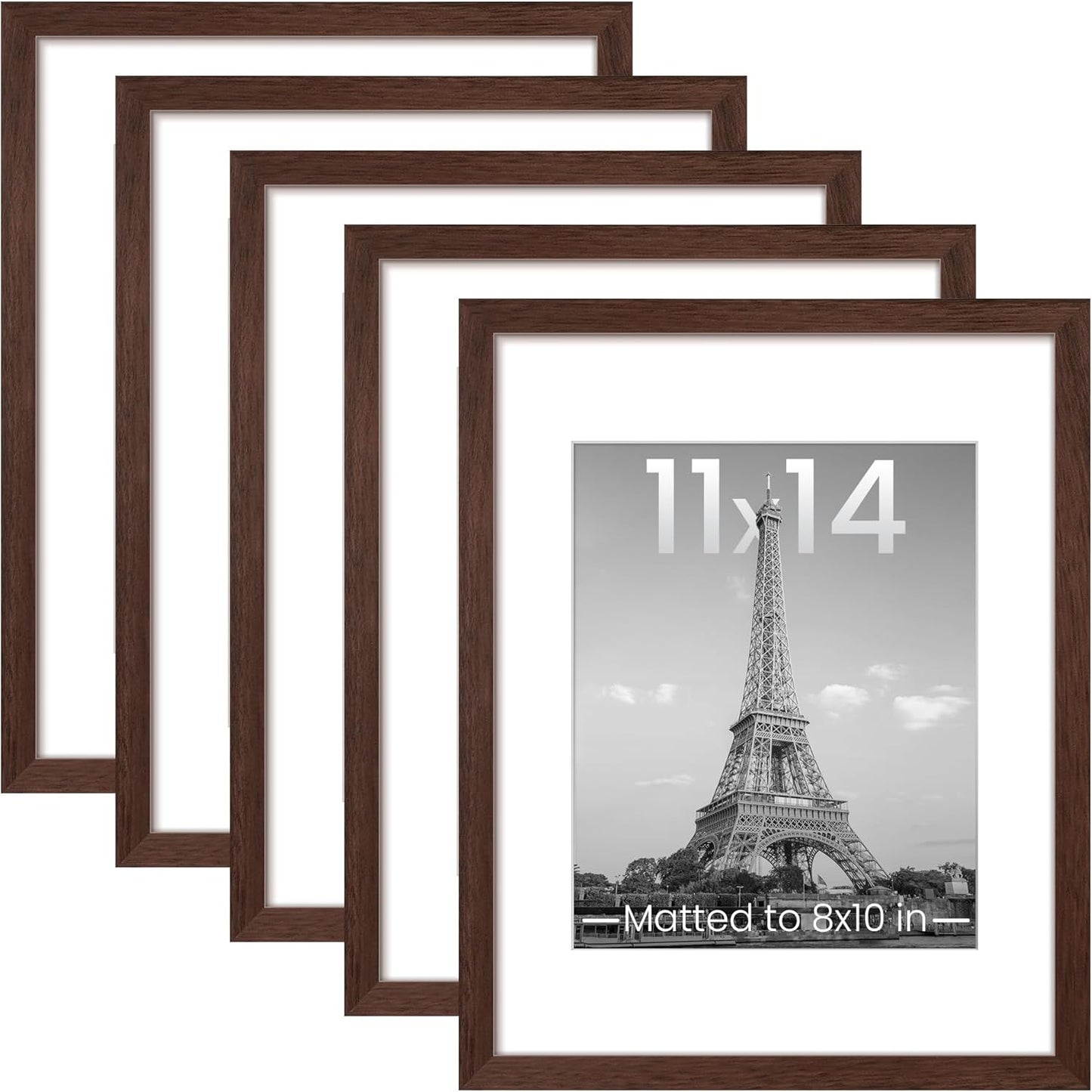 upsimples 11x14 Picture Frame Set of 5