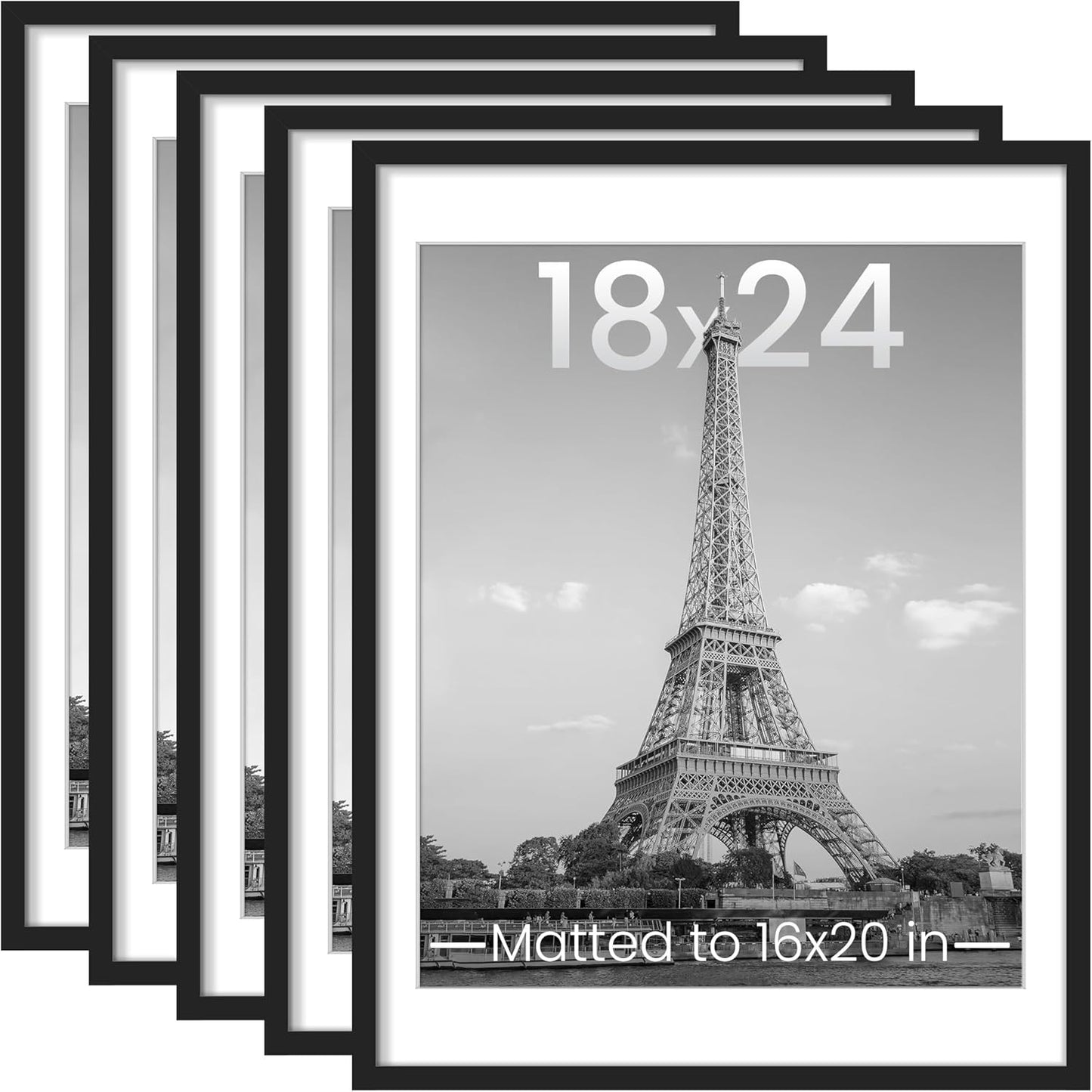 upsimples 11x14 Picture Frame Set of 5