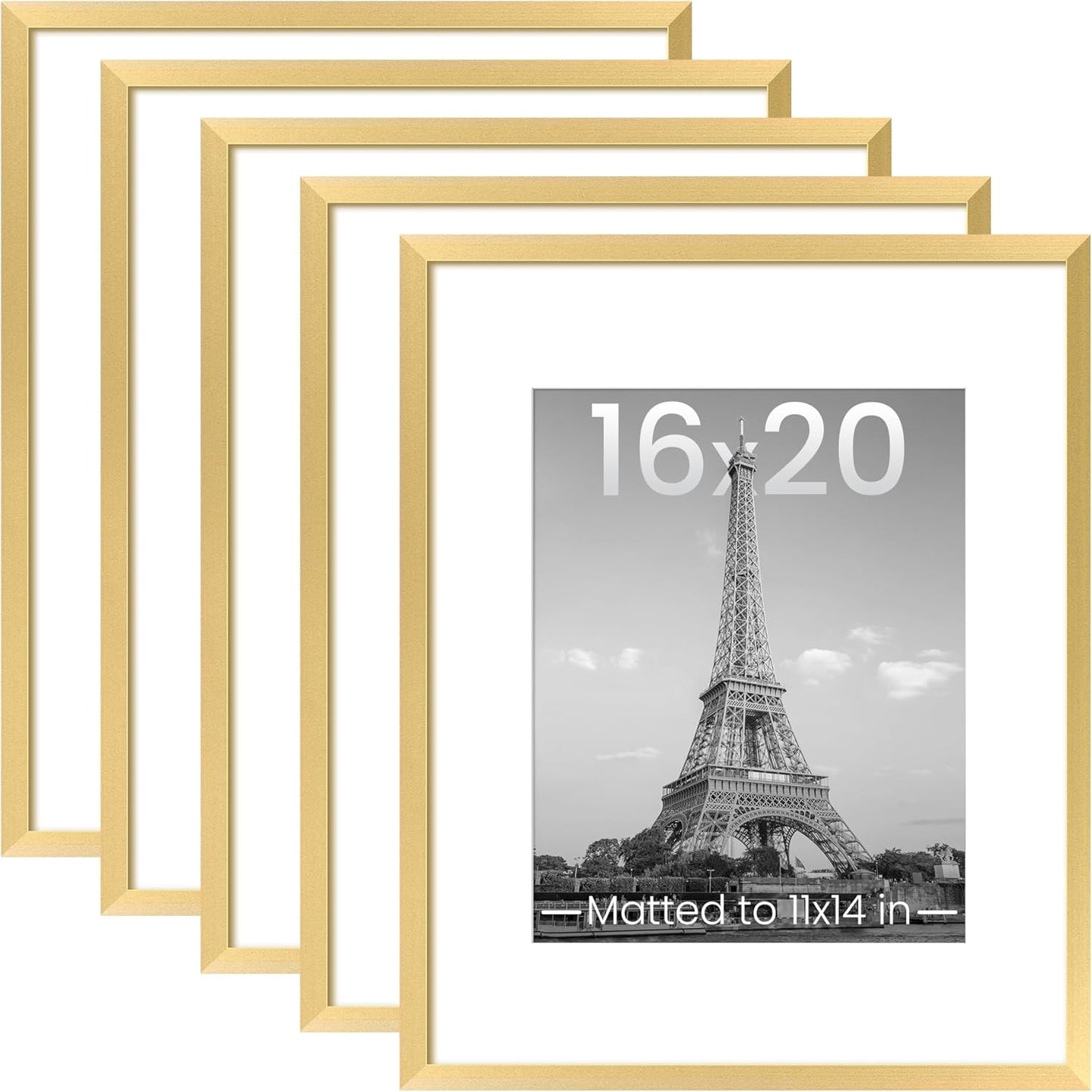 upsimples 11x14 Picture Frame Set of 5