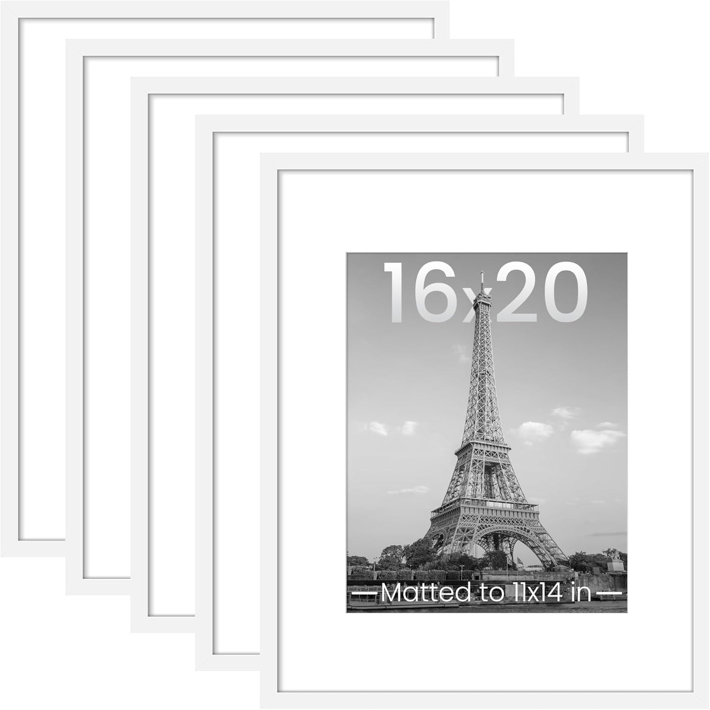 upsimples 11x14 Picture Frame Set of 5