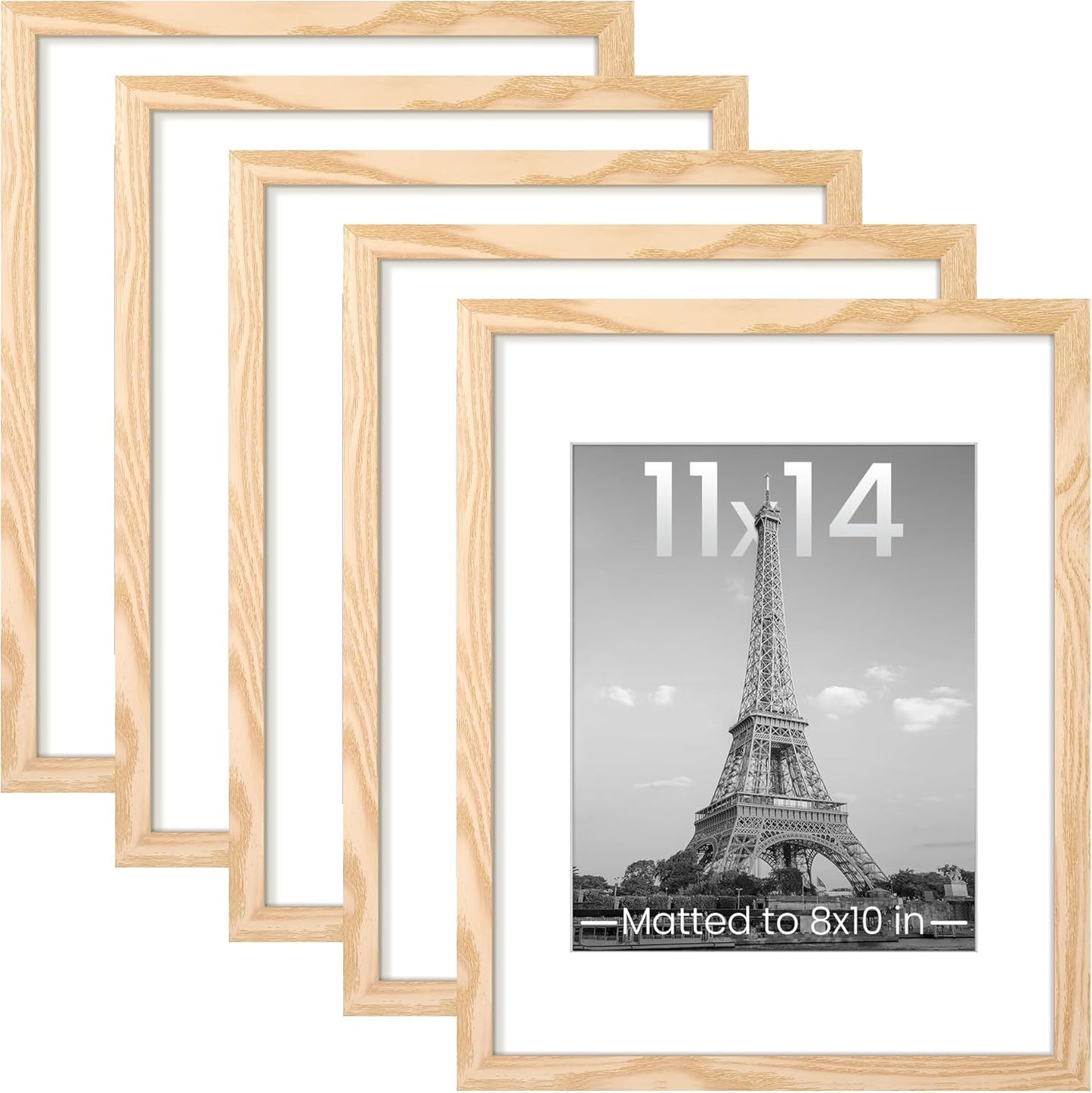 upsimples 11x14 Picture Frame Set of 5