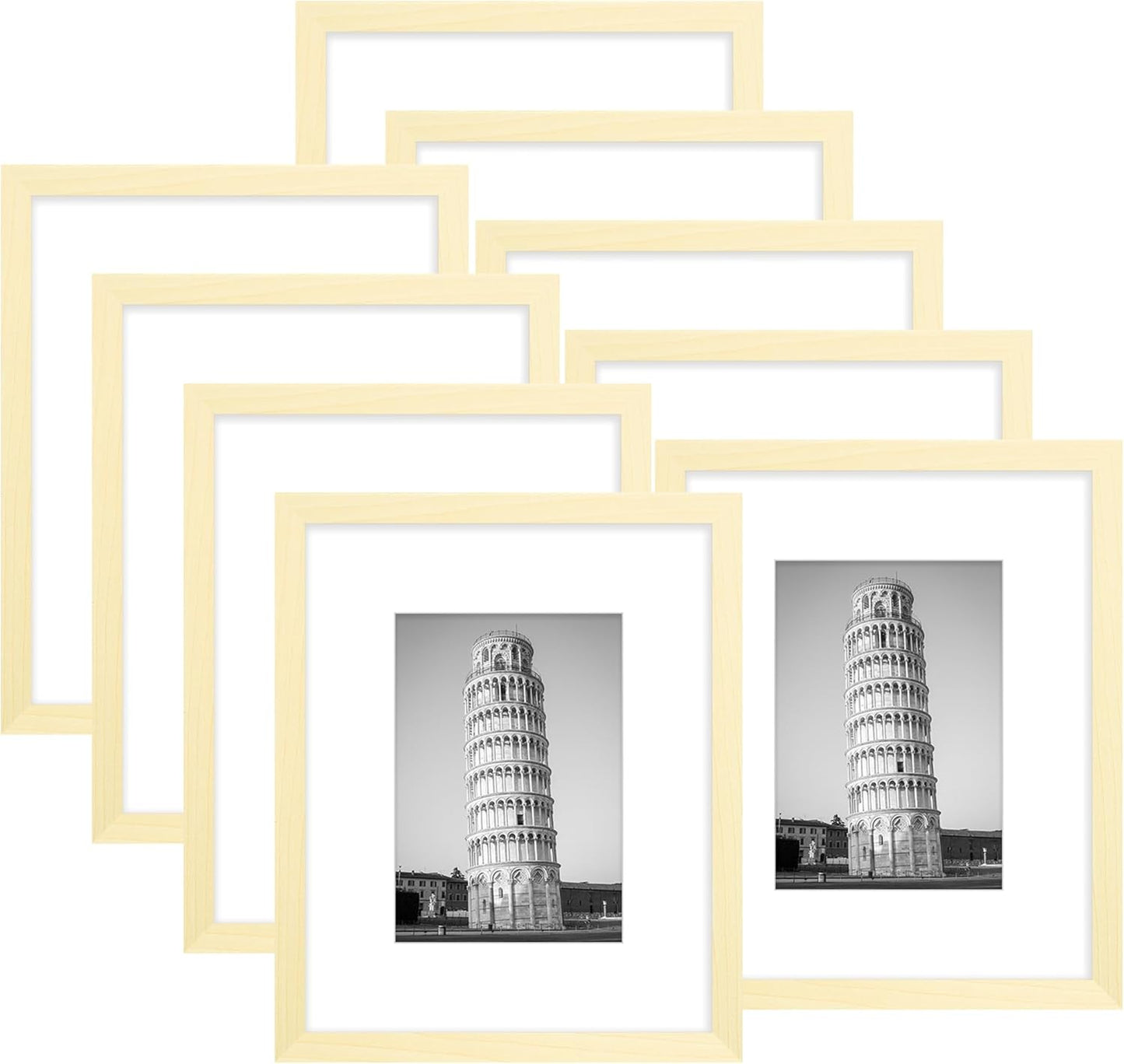 Wiscet 11x14 Picture Frame Set of 9