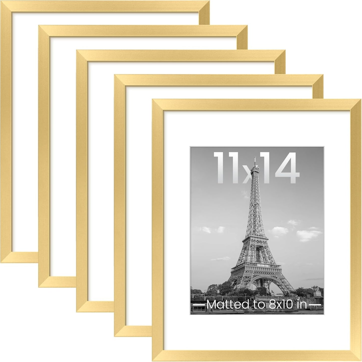 upsimples 11x14 Picture Frame Set of 5