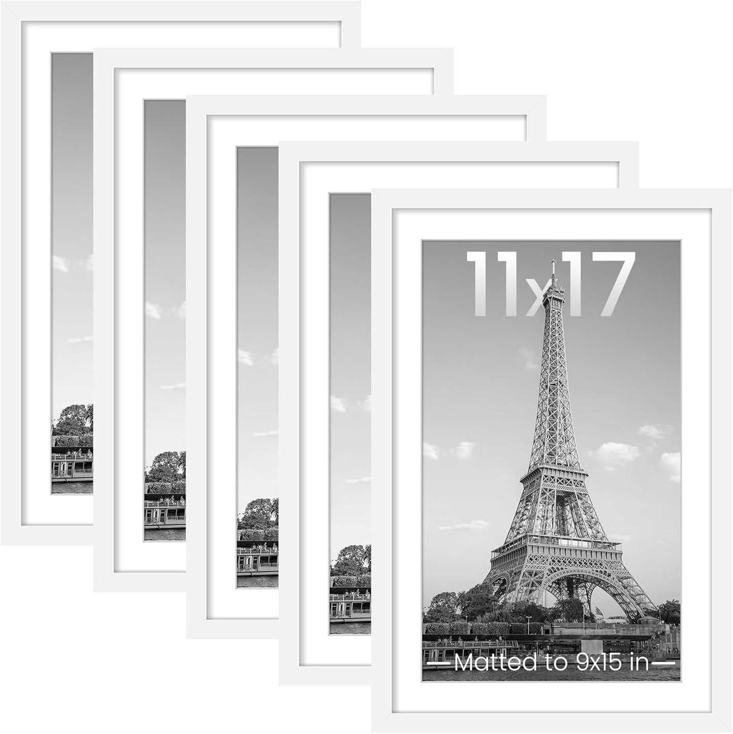 upsimples 11x14 Picture Frame Set of 5