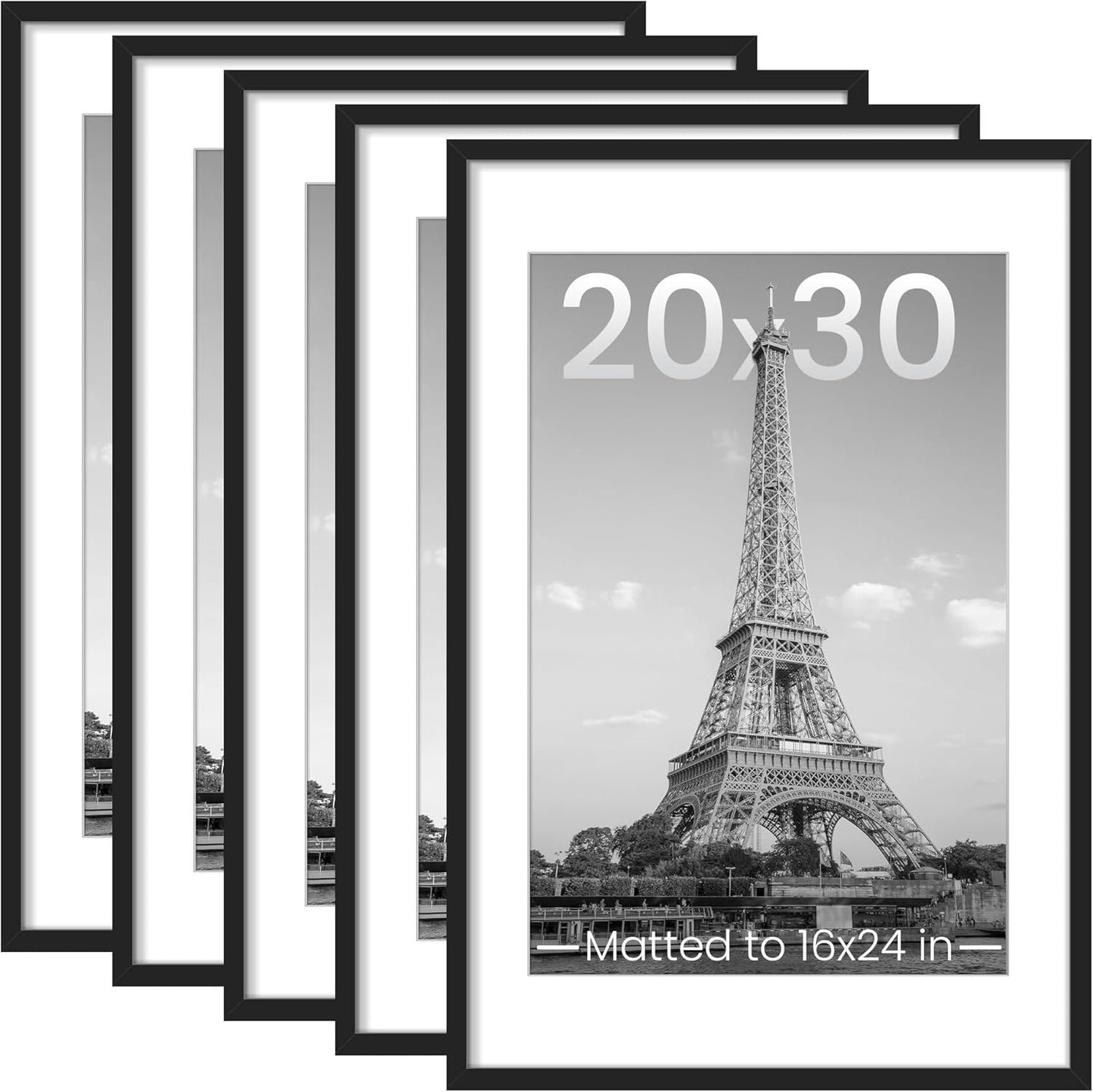 upsimples 11x14 Picture Frame Set of 5