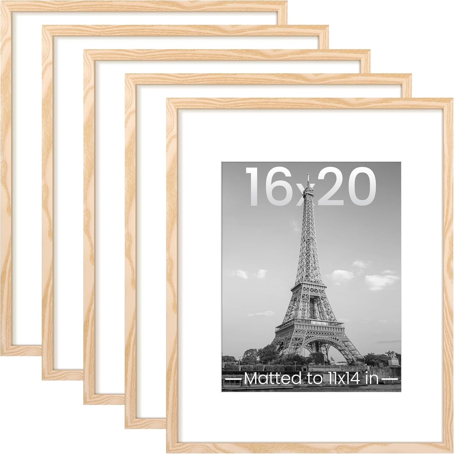 upsimples 11x14 Picture Frame Set of 5