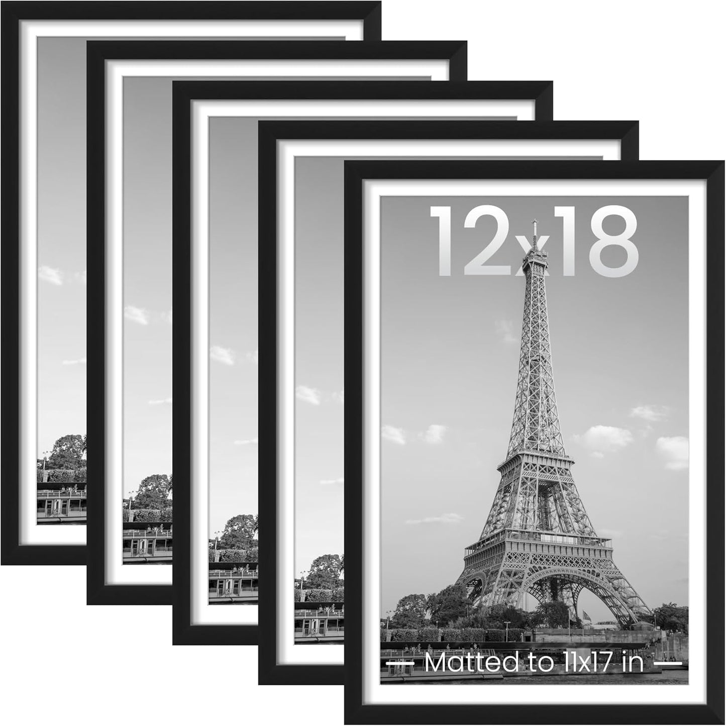 upsimples 11x14 Picture Frame Set of 5