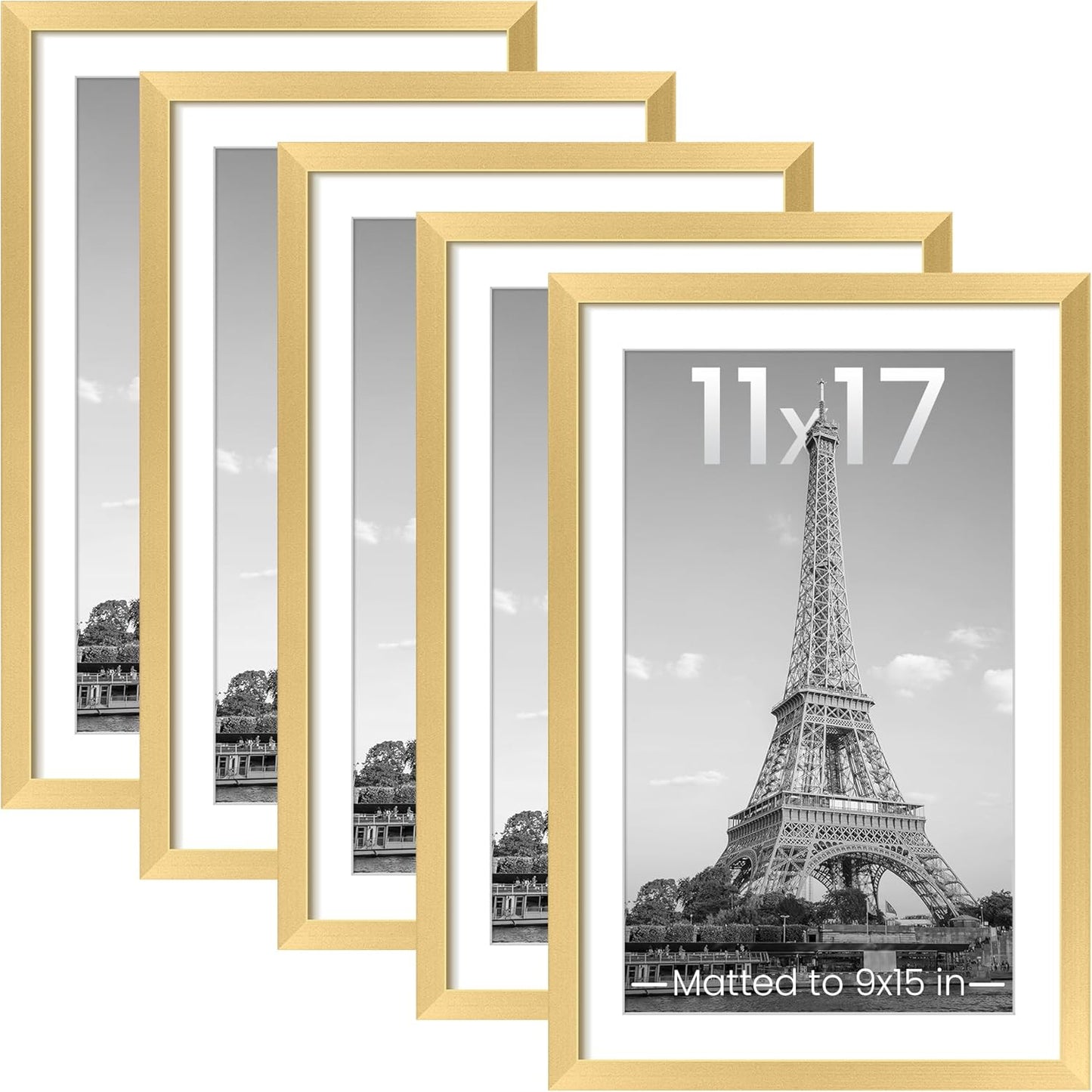 upsimples 11x14 Picture Frame Set of 5