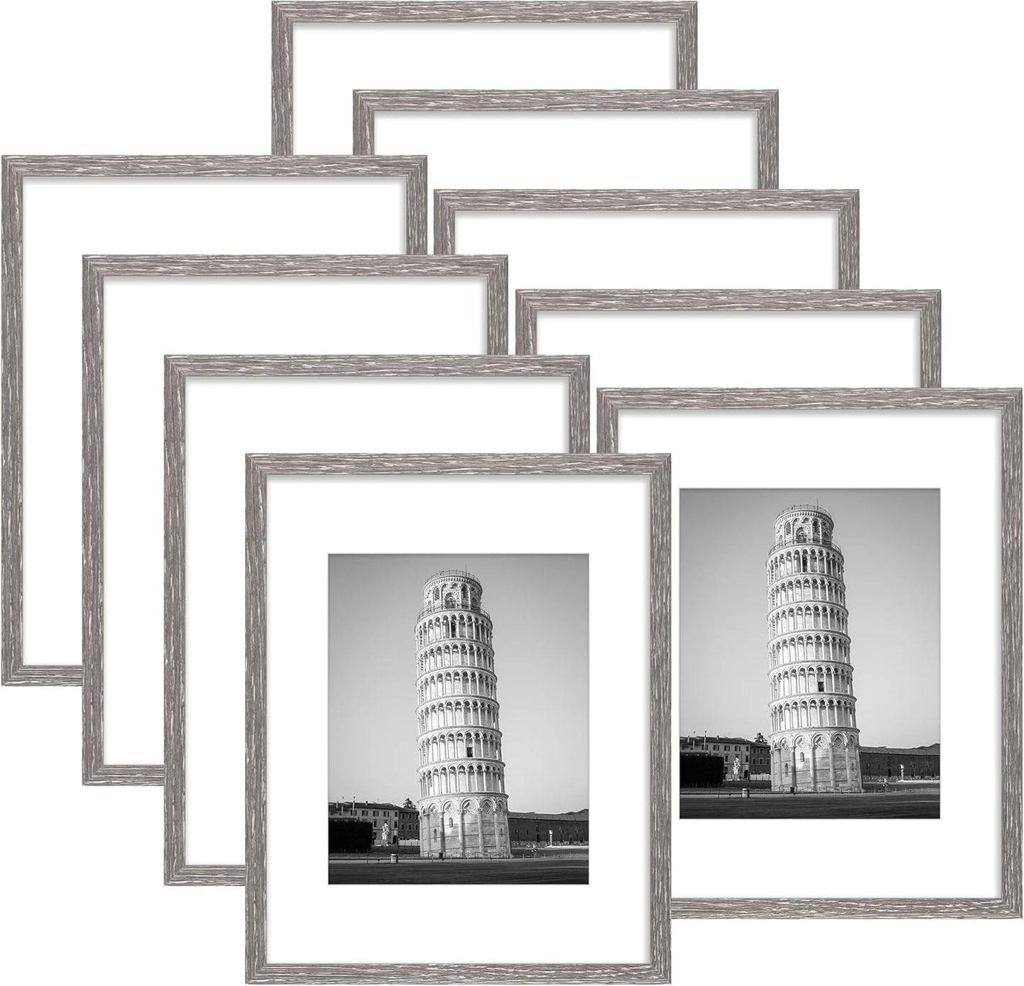 Wiscet 11x14 Picture Frame Set of 9