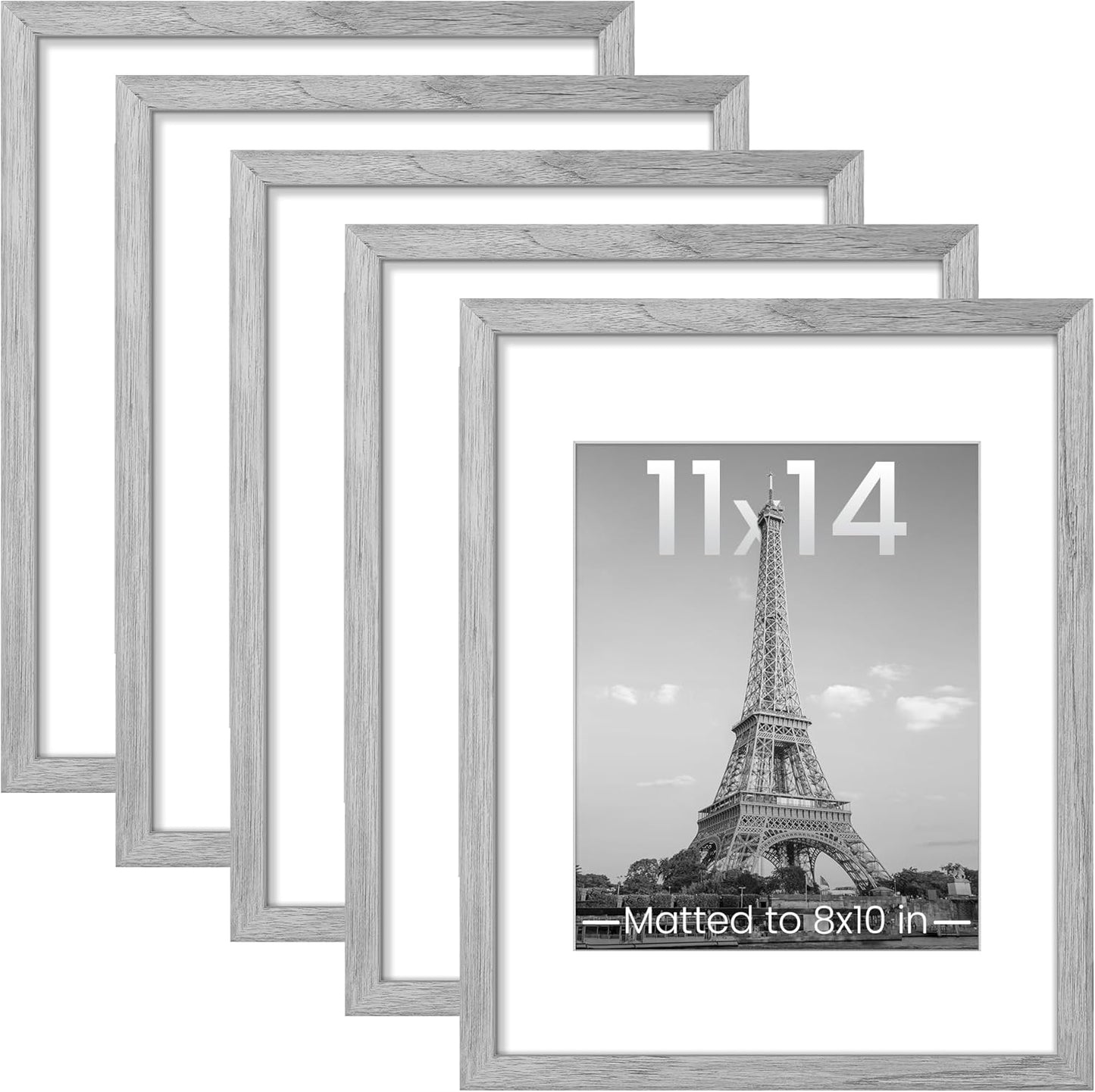 upsimples 11x14 Picture Frame Set of 5