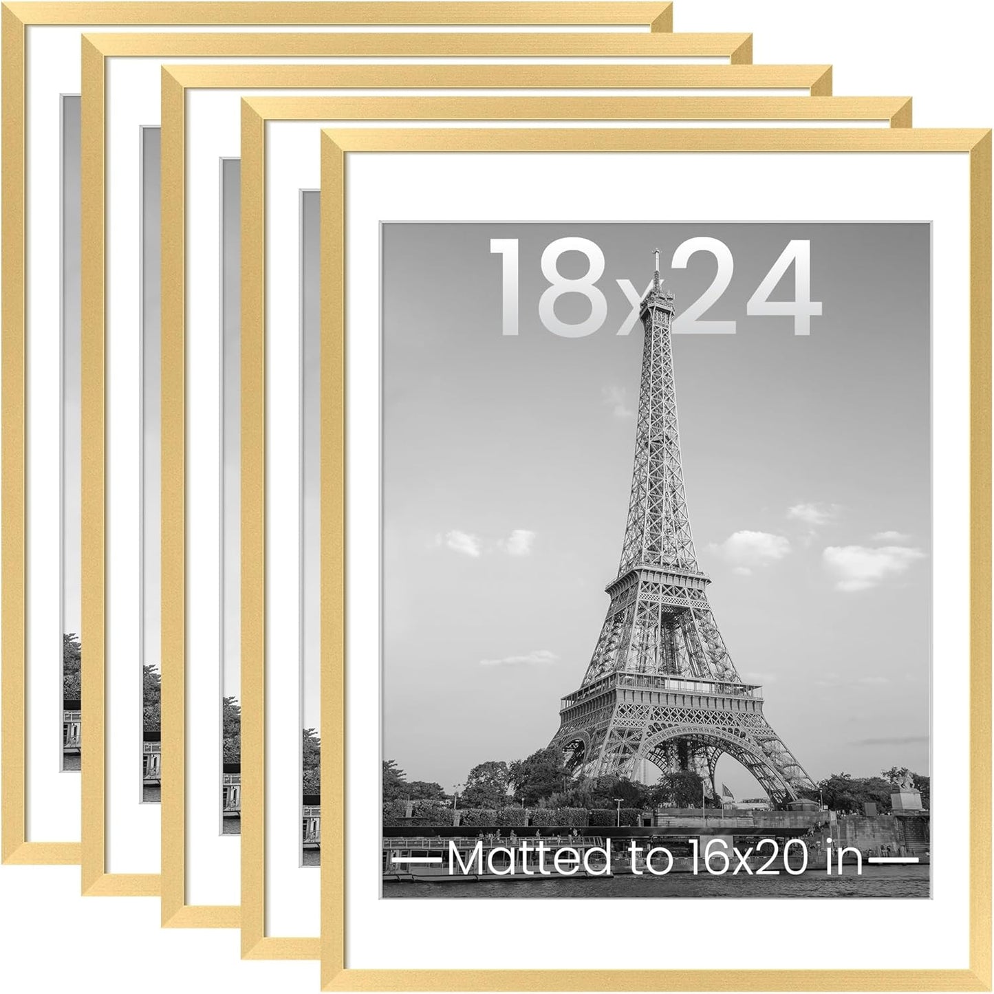 upsimples 11x14 Picture Frame Set of 5